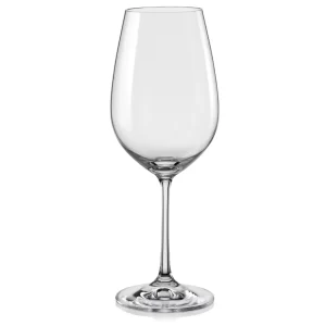 Jogo com 6 Taças de Cristal Bohemia para Agua - 450ml - Helena