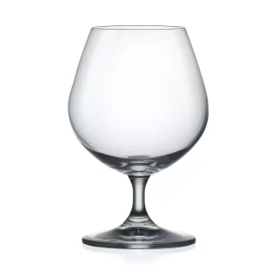 Jogo com 6 Taças de Cristal Bohemia para Cognac - 400ml - Roberta