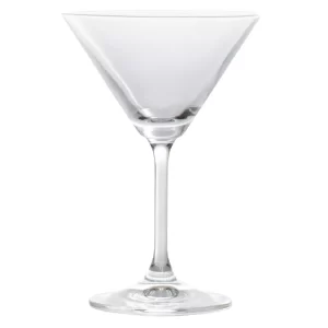 Jogo com 6 Taças de Cristal Bohemia para Martini - 210ml - Roberta