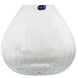 Vaso Decorativo de Cristal Bohemia Water Fall